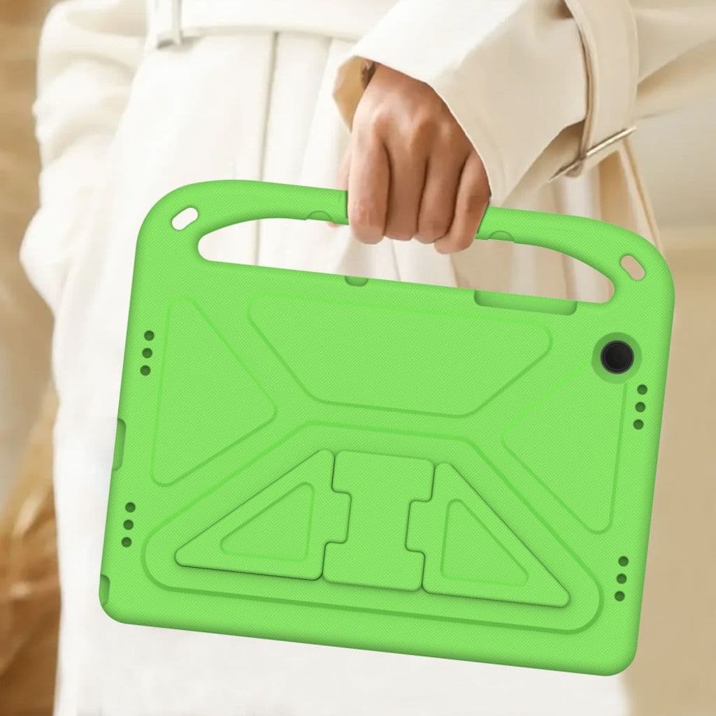 Samsung Galaxy Tab A9 Plus Skal med Handtag - Grön