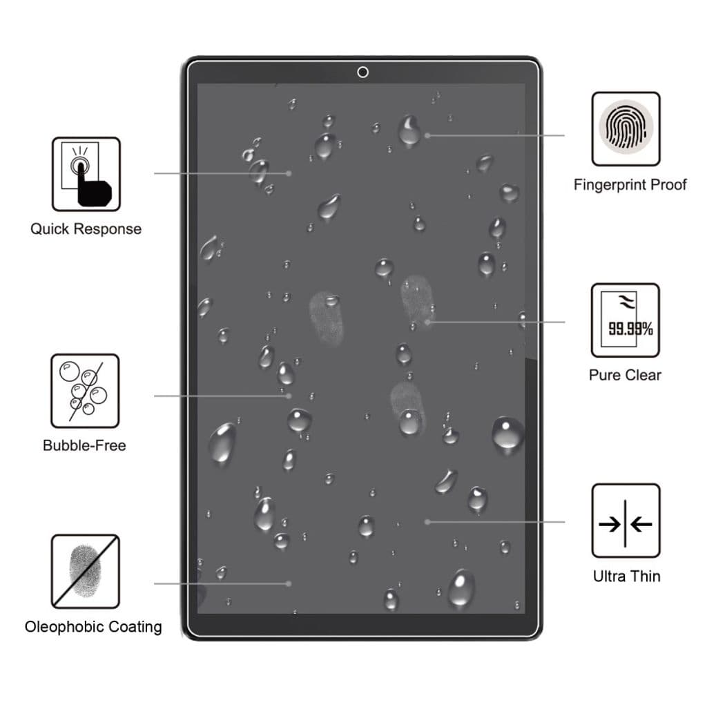 Lenovo Tab M10 HD Gen 2 skärmskydd - Transparent