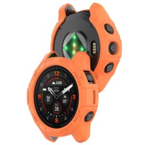 Garmin Fenix 7X / 7X Pro / Epix Pro 51mm Skal för klockram - Orange