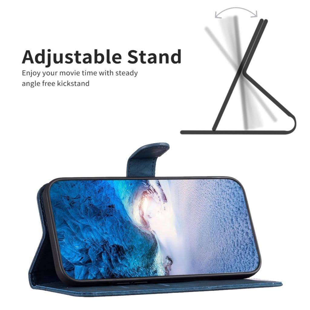 iPhone 13 / iPhone 14 Plånboksfodral - Blå