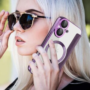 iPhone 16 Fodral med Kortplatser - Lila