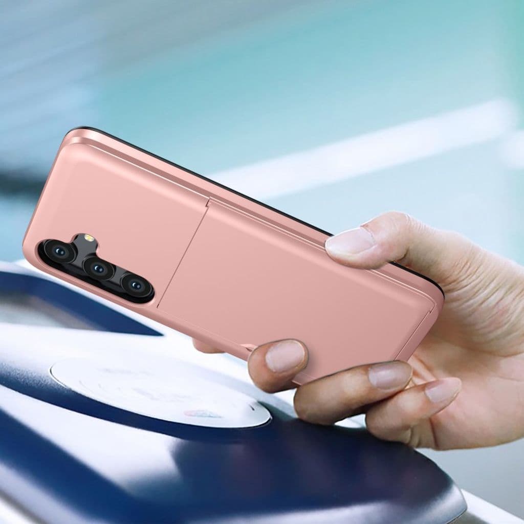 Samsung Galaxy S24 FE Skal med korthållare - Svart