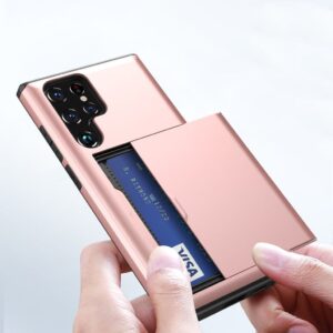 Samsung Galaxy S25 Ultra Skal med kortplats - Svart