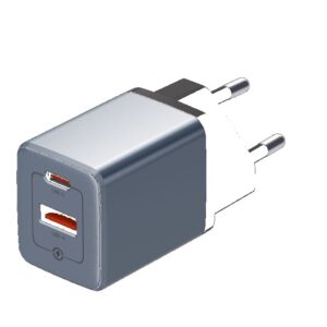 NEXTBATT 35W Snabbladdare USB-C/USB-A - Svart/Grå