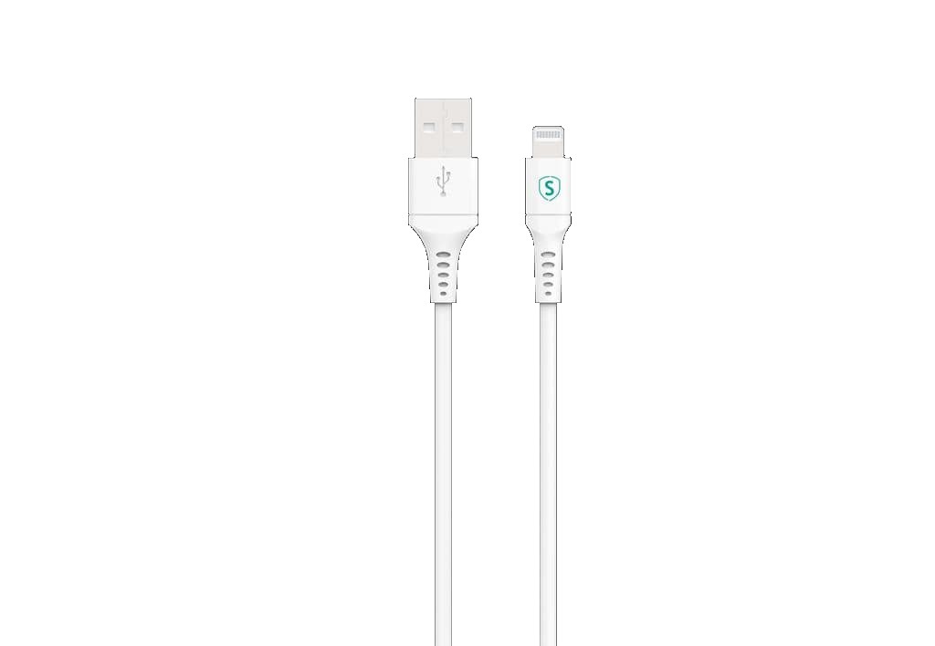 SiGN Lightning-kabel till iPhone / iPad, 2.4A, 12W, MFi-certifierad - 2m