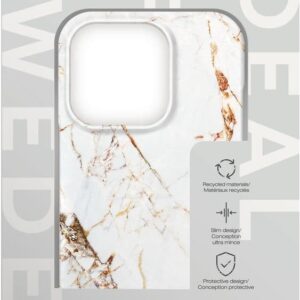 Ideal of Sweden iPhone 16 Pro Fashion Skal - Carrara Gold