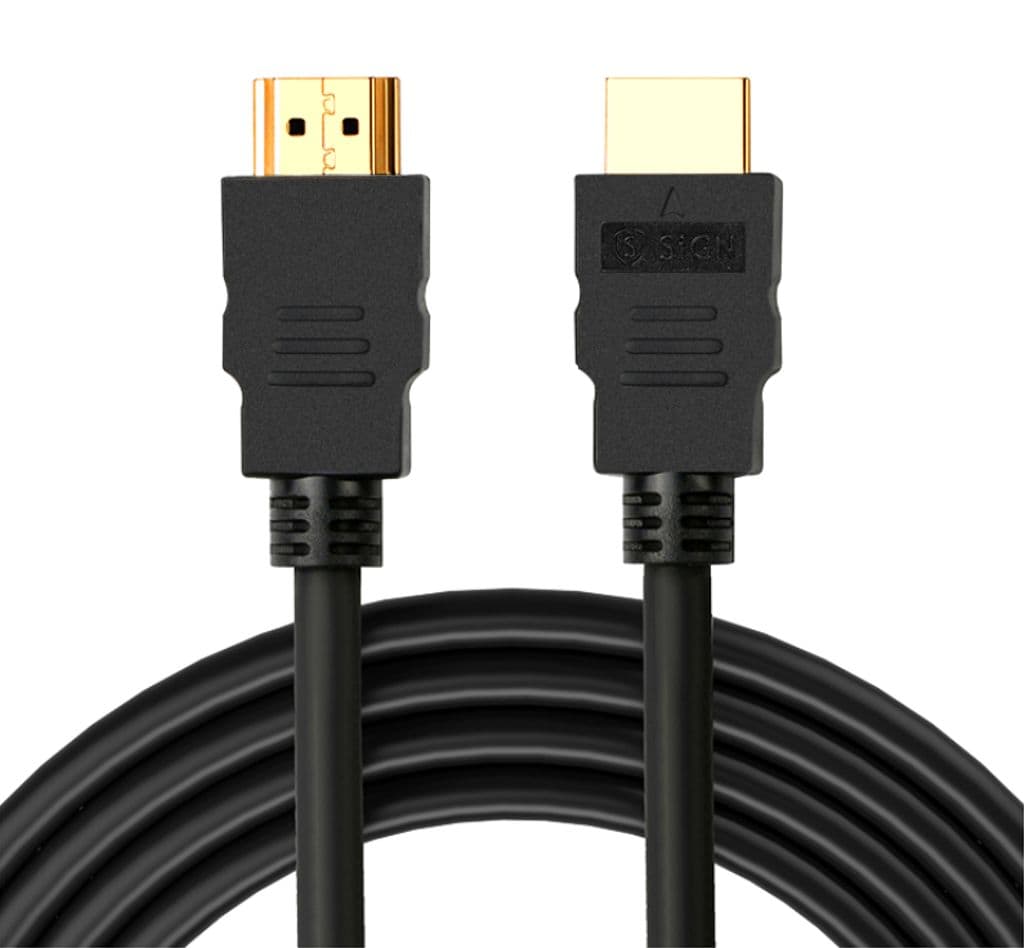 SiGN HDMI Kabel 4K, 1m - Svart