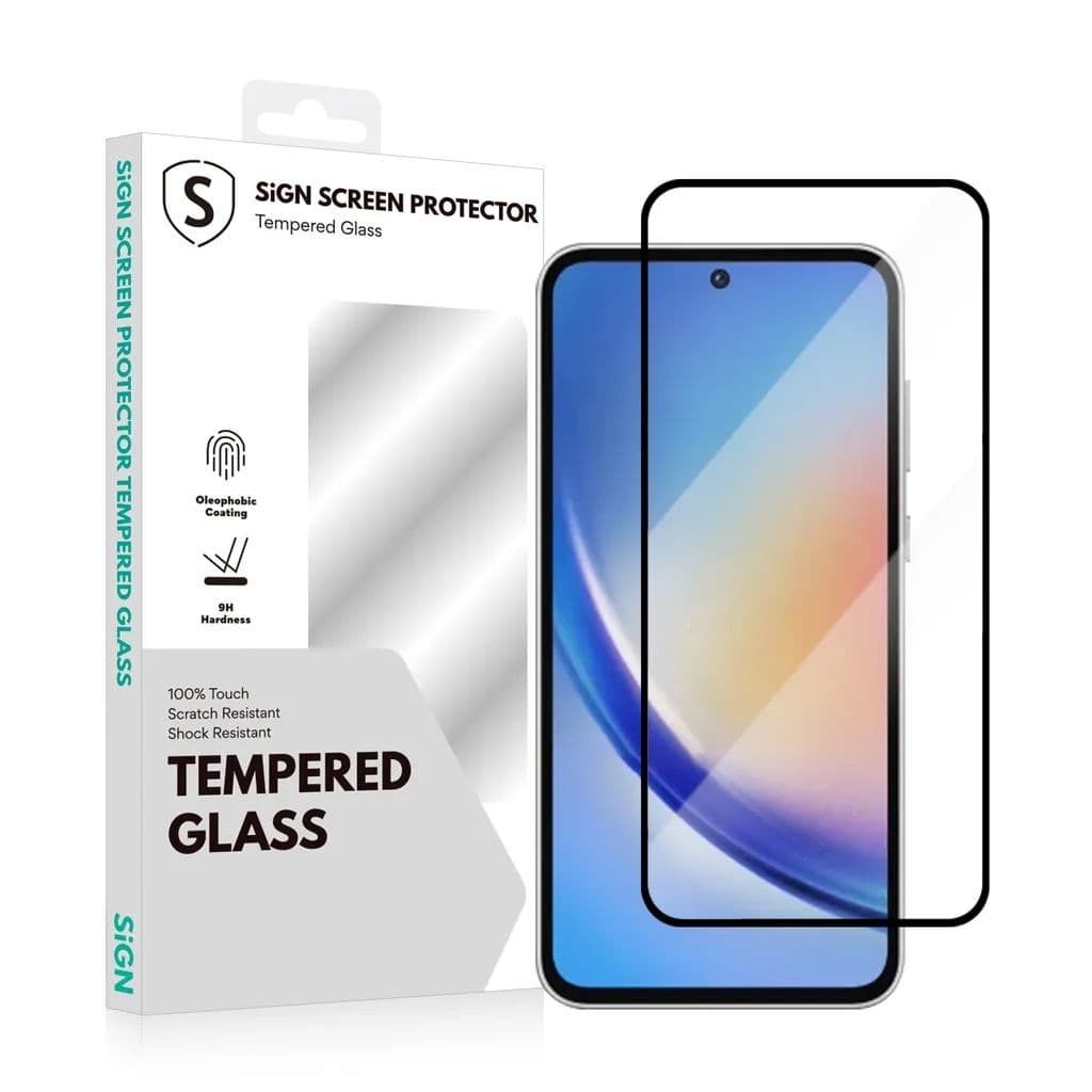 SiGN Skärmskydd i härdat glas till Samsung Galaxy A56