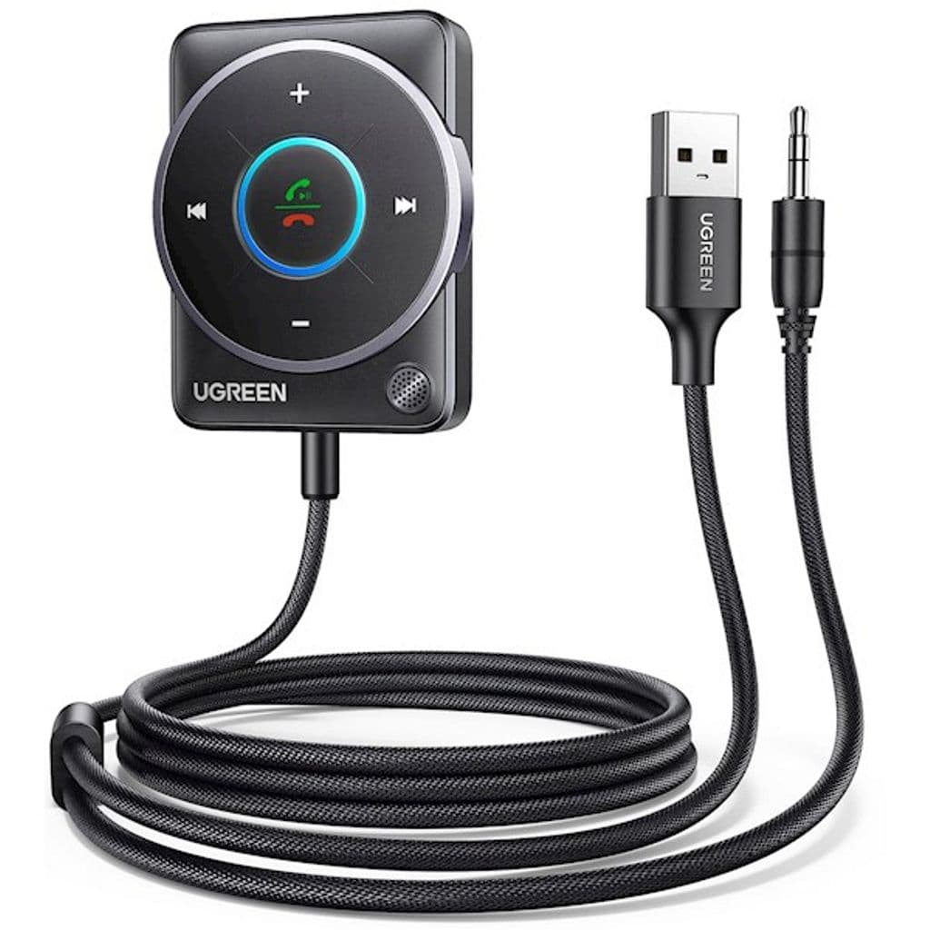 UGREEN Bluetooth-mottagare Bilstereoadapter