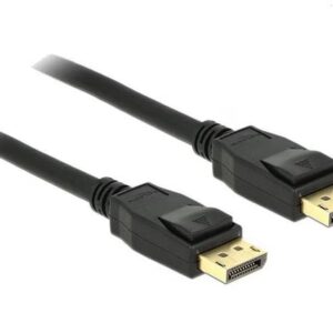 Delock DisplayPort 1.2-kabel 4K @ 60Hz, 5m
