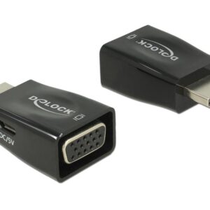 Delock Adapter HDMI hane till VGA hona