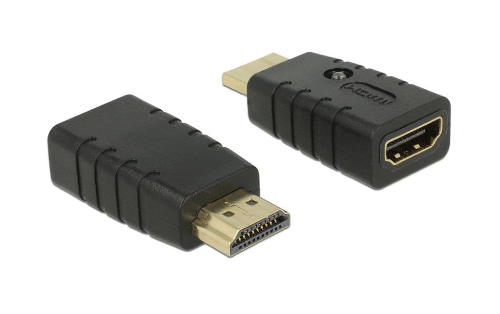 Delock Adapter HDMI-hane till HDMI-hona EDID-emulator