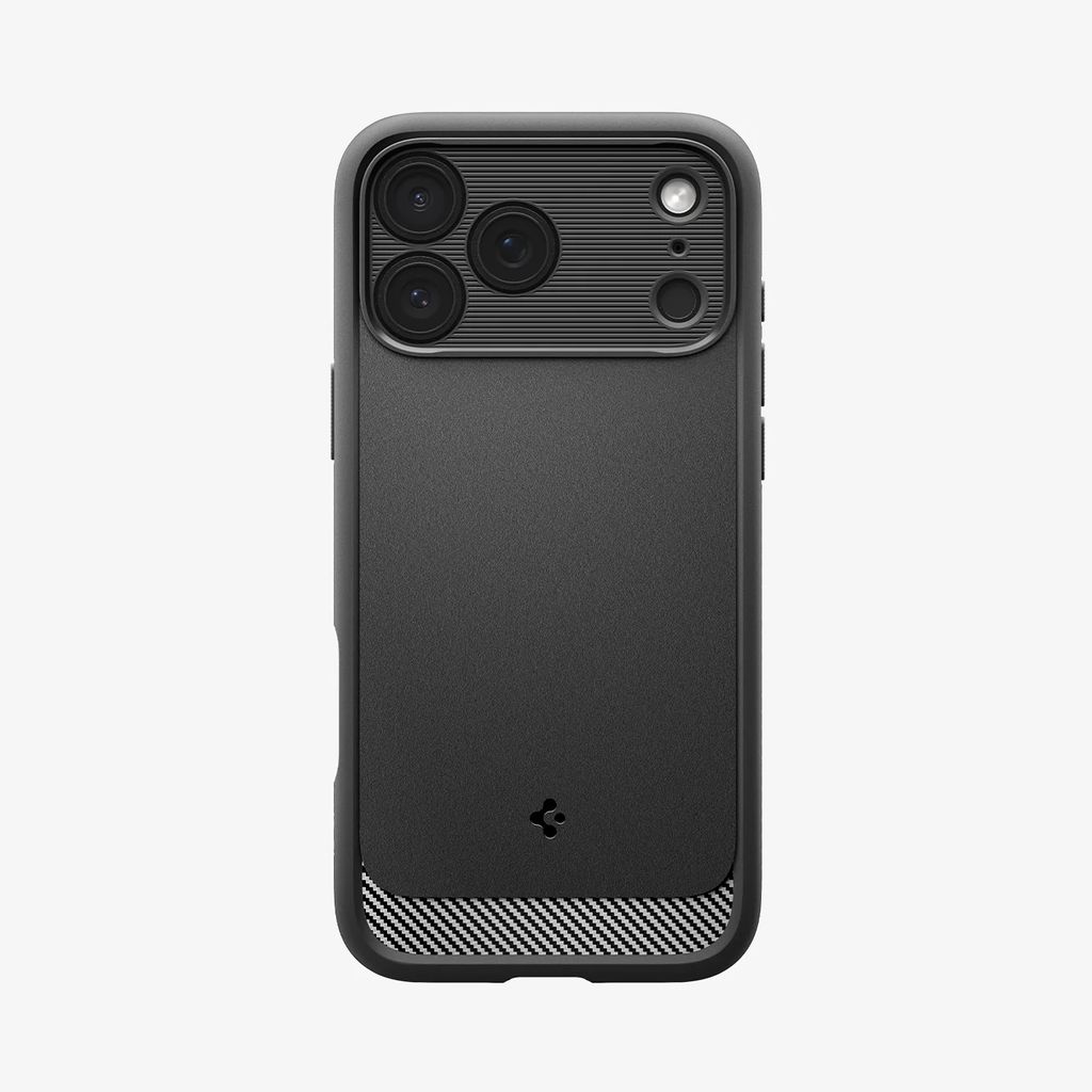 Spigen iPhone 17 Pro Rugged Armor MagFit Skal - Matte Black