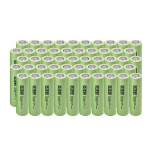 50x Cell Green Cell 18650 Li-Ion INR1865029E 3,7V 2900mAh
