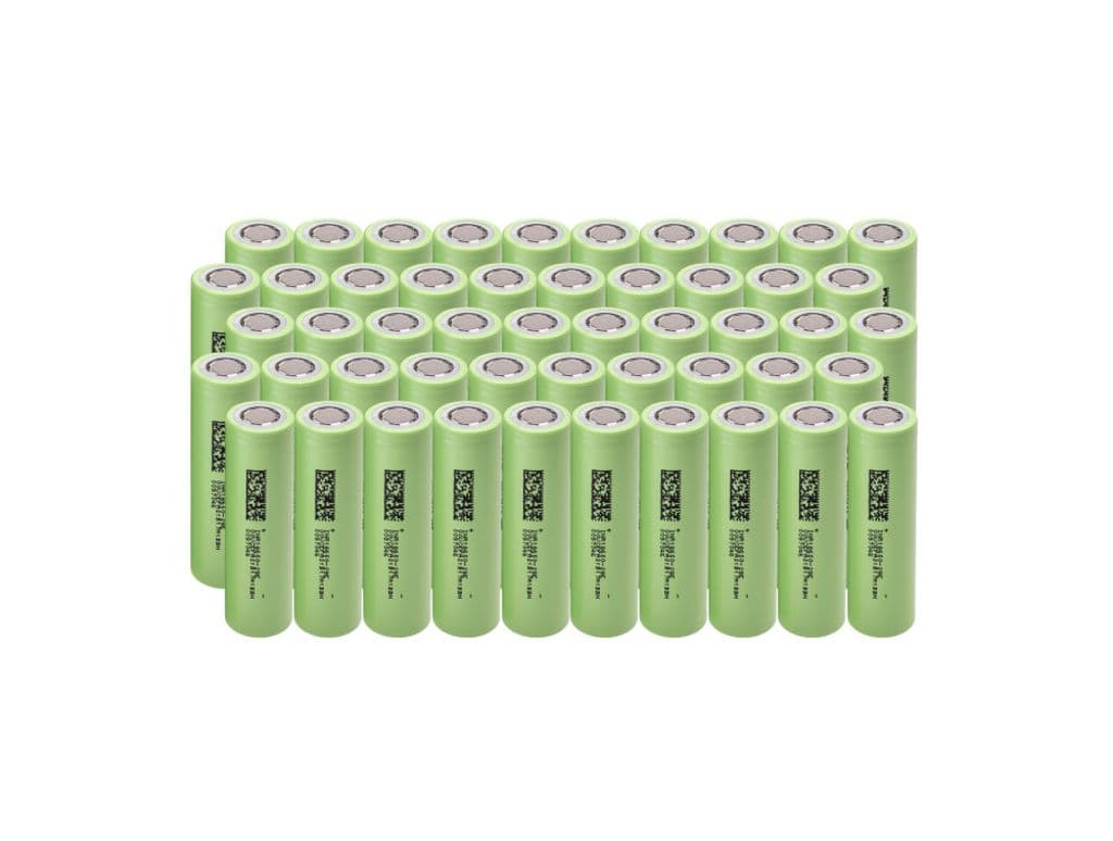 50x Cell Green Cell 18650 Li-Ion INR1865029E 3,7V 2900mAh