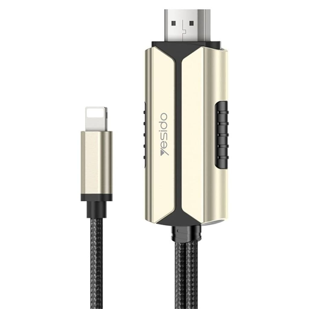 Yesido Lightning till HDMI-kabel 1080P, 2m
