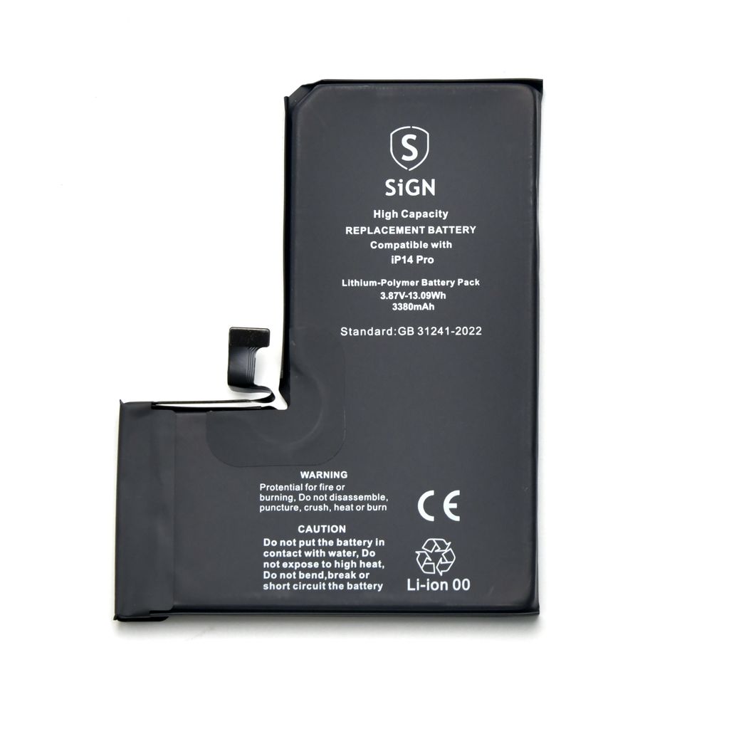 iPhone 14 Pro Batteri hög kapacitet - 3480mAh