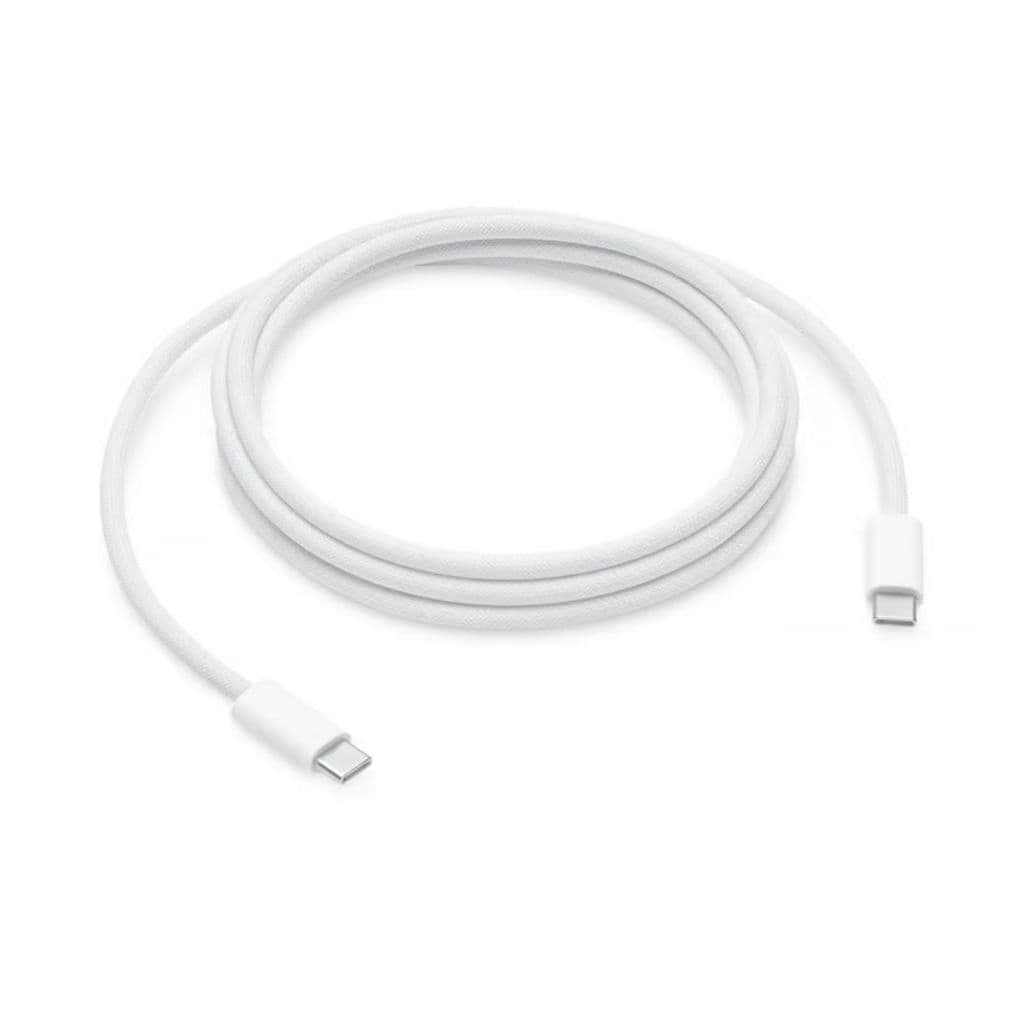 Apple USB-C till USB-C laddningskabel, 240W, 2m - Vit