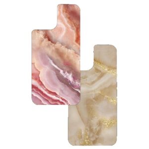 iDeal of Sweden iPhone 17 Pro Print Pack - Blush Pink Marble