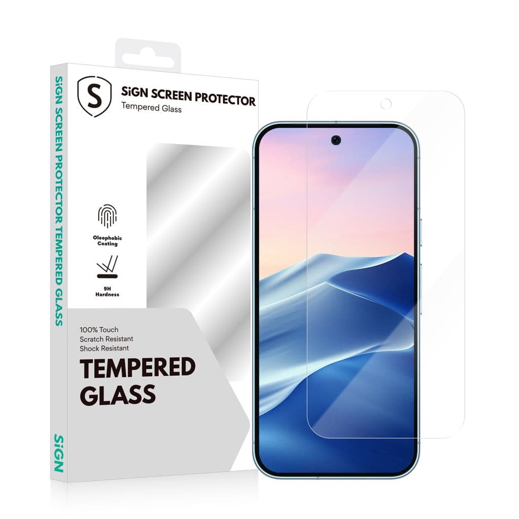 SiGN Skärmskydd i Härdat Glas för Google Pixel 9 Pro