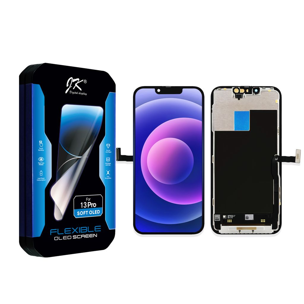 iPhone 13 Pro Soft OLED LCD-skärm – JK Premium
