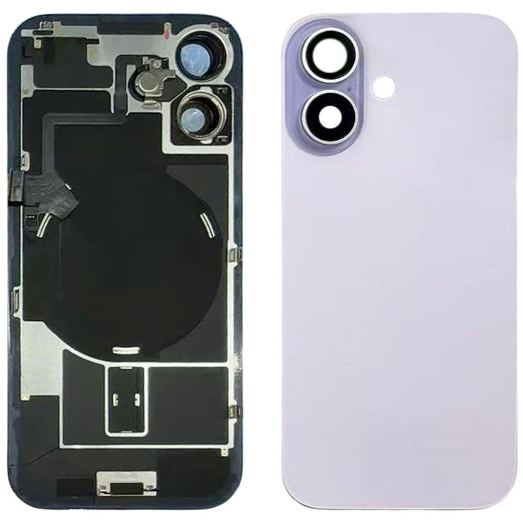 iPhone 17 Baksida med små delar - Lavender