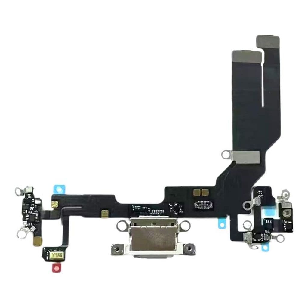 iPhone 16e Laddningsport Flexkabel - Vit