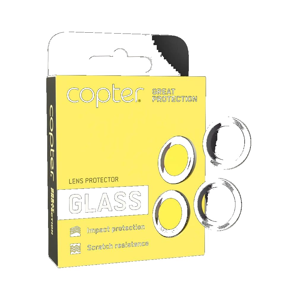 Copter Exoglass Lens Rings Linsskydd till iPhone Air