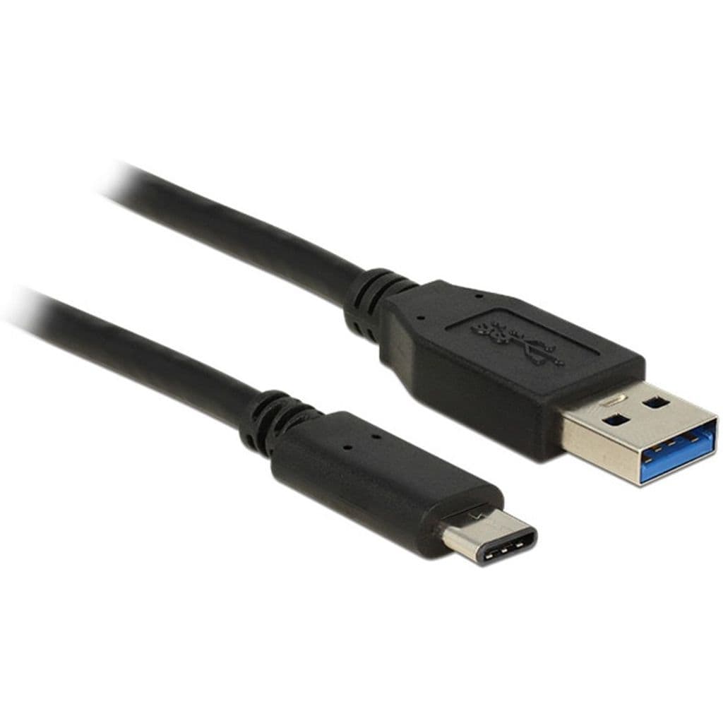 Delock USB-A till USB-C SuperSpeed-kabel, 10 Gbps, 0,5 m