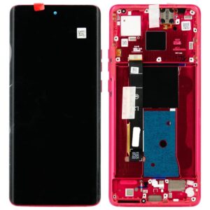 Motorola Edge 40 LCD Skärm - Röd