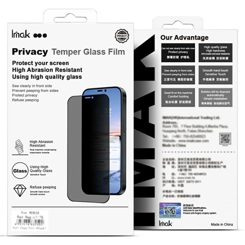 IMAK Xiaomi Redmi Note 14 Pro/Pro+ Privacy Skärmskydd