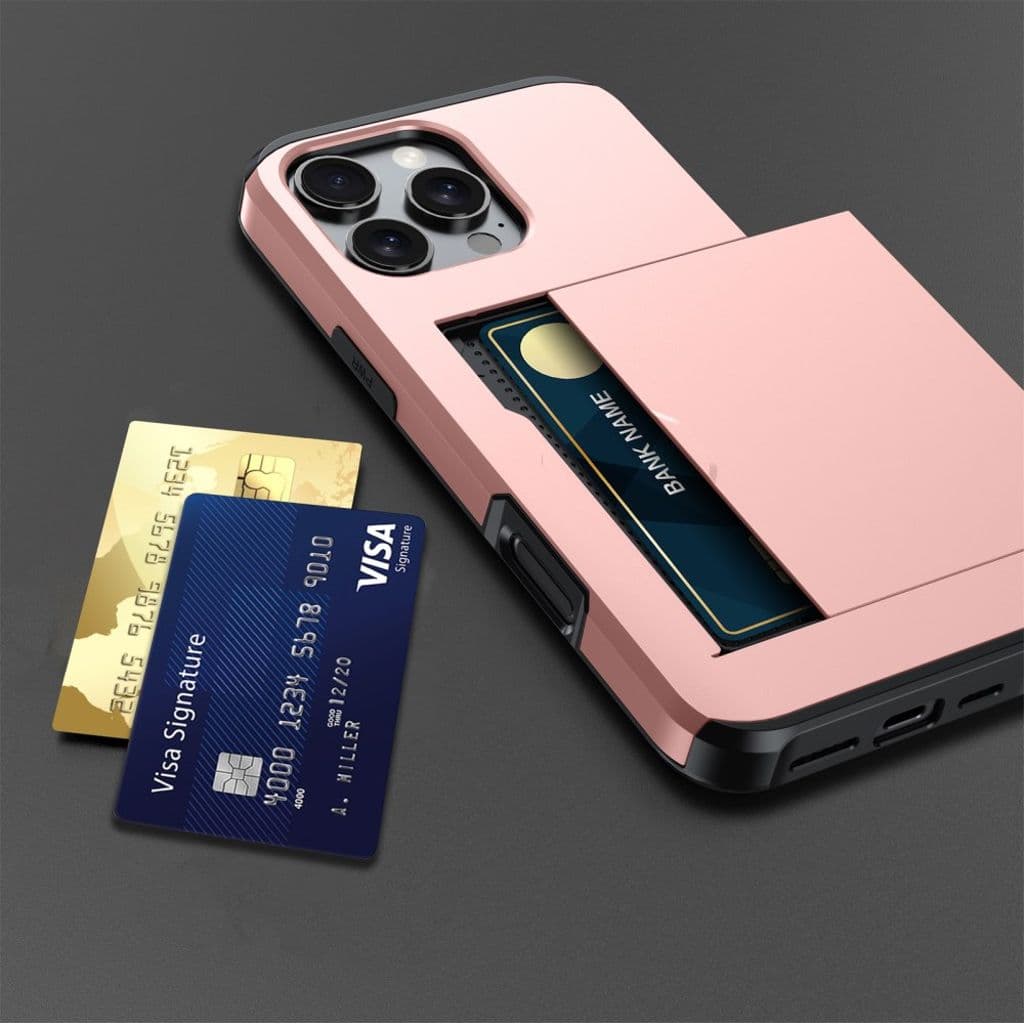 iPhone 16 Pro Skal med kortplats - Svart