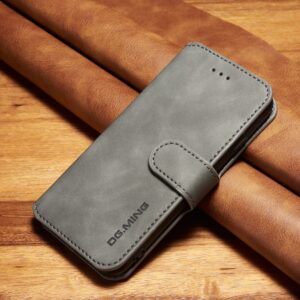 DG.MING Retro Plånboksfodral till iPhone 7 & 8/SE 2 - Grå