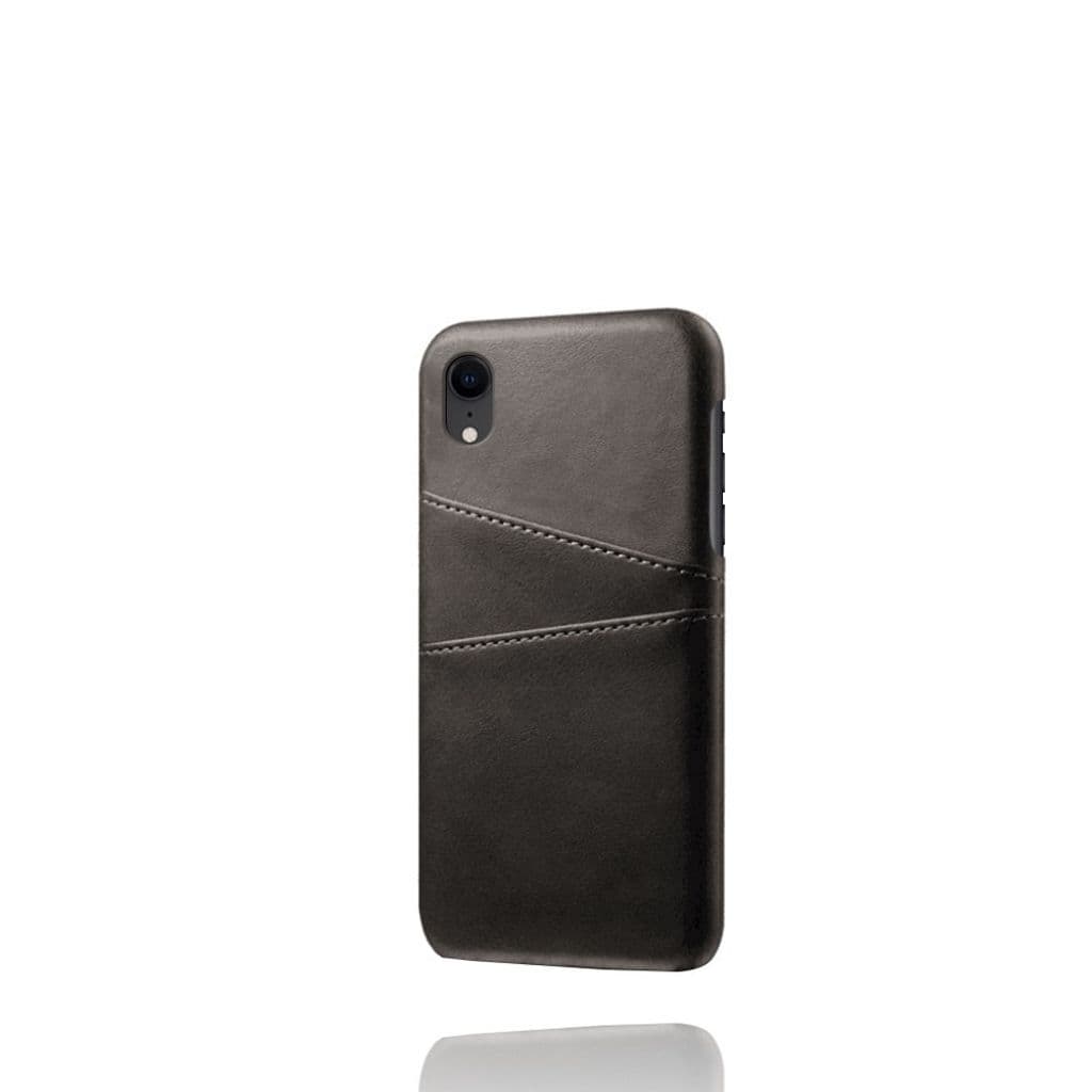 IPhone XR skal med en kortplats - Svart