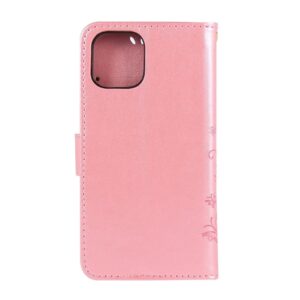 IPhone 11 Pro Max fodral med ett fjärilstryck - Roséguldfärgat