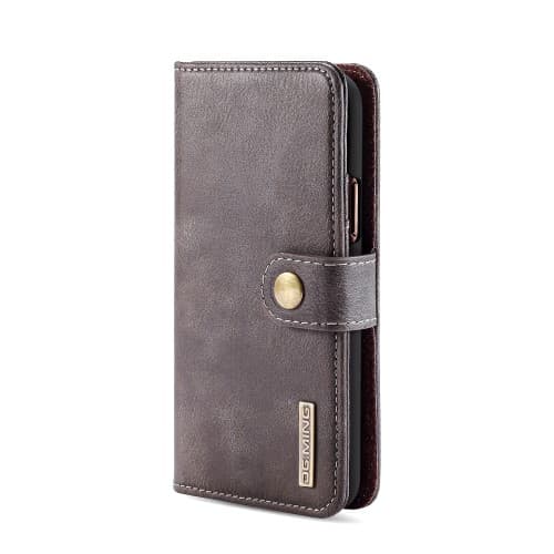 DG.MING 2-in-1 Plånboksfodral för iPhone 11 Pro - Coffee