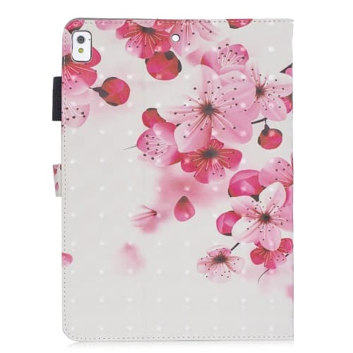 iPad 9.7" 5/6, iPad Air/Air 2 Plånboksfodral med tryck - Blommor