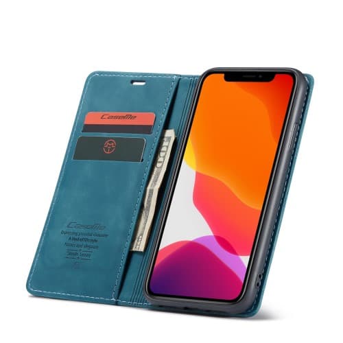 CASEME Plånboksfodral för iPhone 11 & XR - Blå