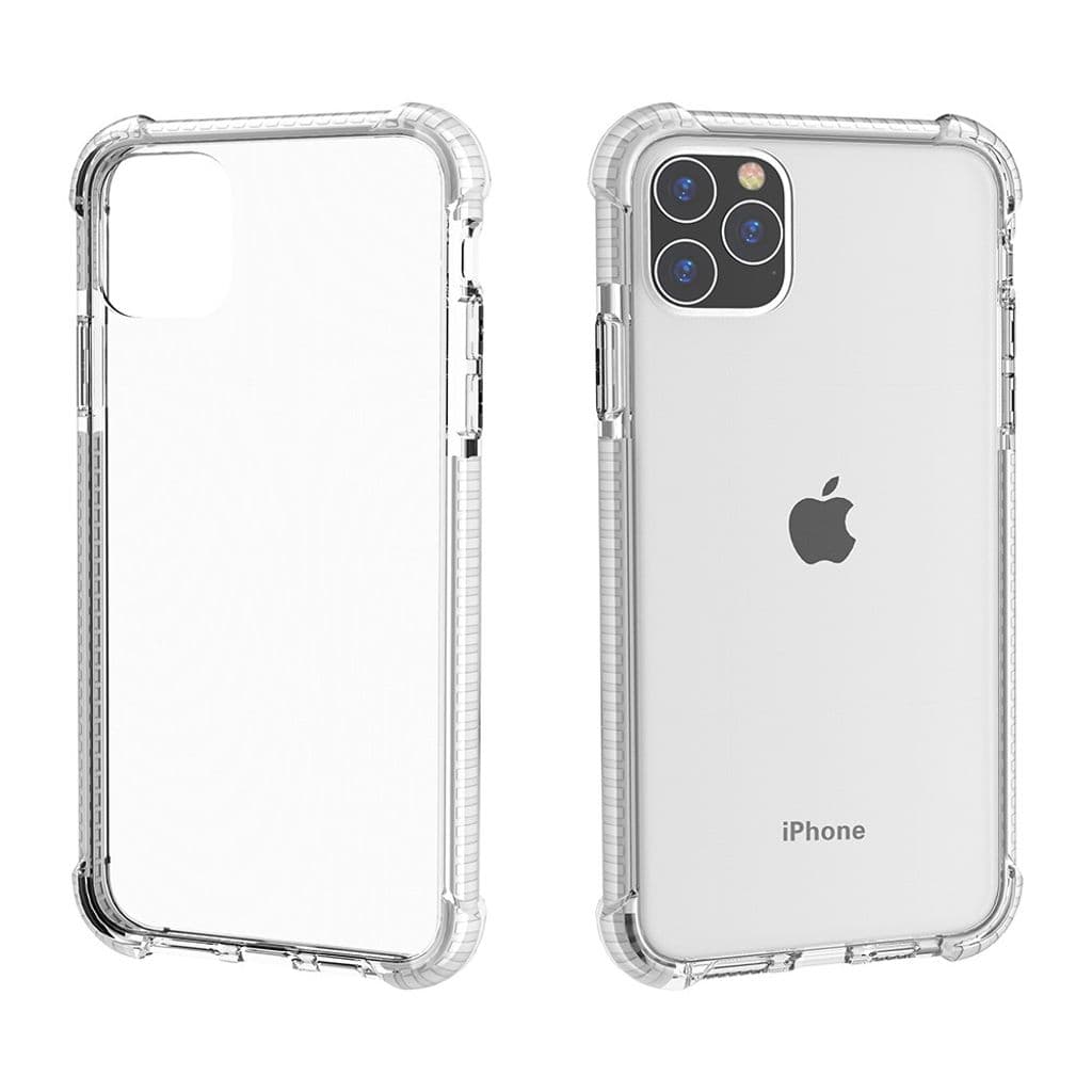 Stöttåligt iPhone 11 Pro Max skal i akryl - Vit
