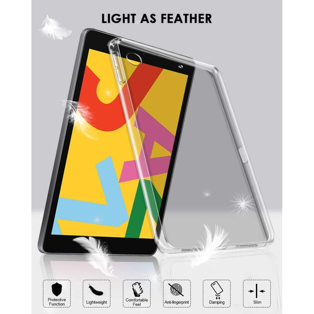 TPU Skal för iPad 10.2" 2019/2020/2021 - Transparent