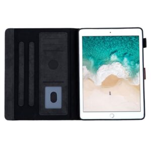 Fodral med Kortfack för iPad 10.2" 2019/2020/2021 - Svart