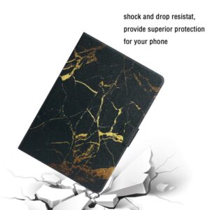 iPad 10.2" 2021/2020/2019 fodral med stativ - Svart/Guld