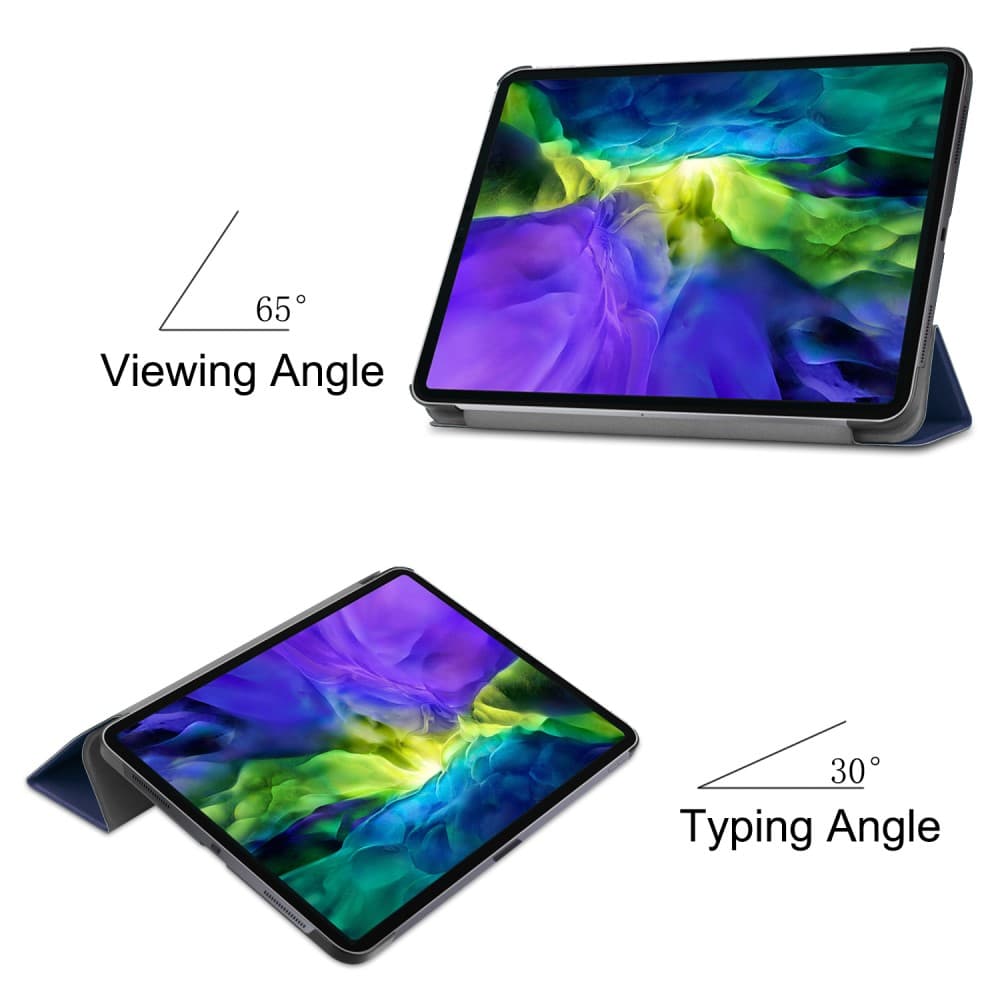 iPad Pro 11" Gen 1/2/3/4 Tri-fold Fodral - Blå