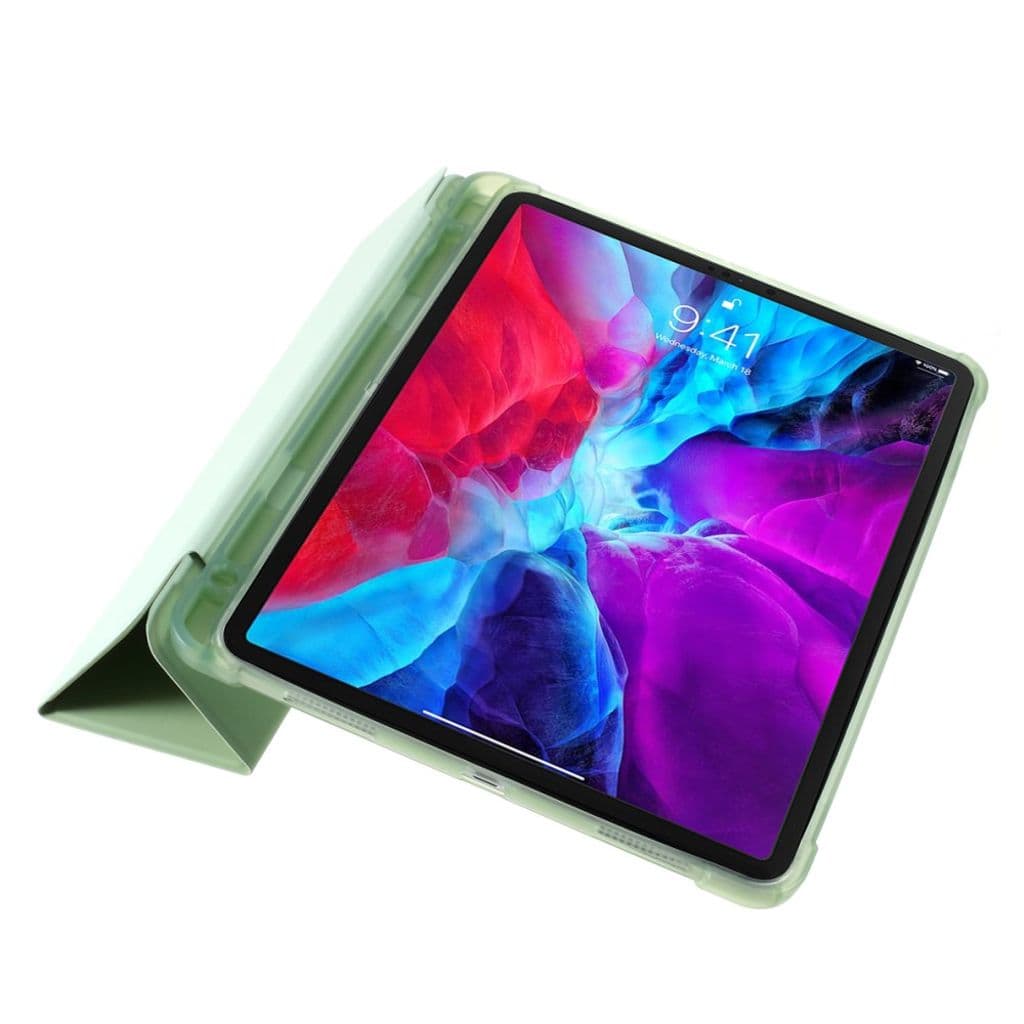 iPad Pro 11" Gen 1/2/3/4 Tri-fold fodral - Ljusgrön