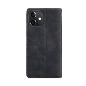 CASEME 013 Plånboksfodral för iPhone 12/12 Pro - Svart