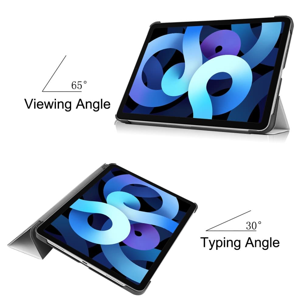 Tri-Fold Fodral för iPad Air 10.9" 2020/2022, Air 11" 2024 - Vit