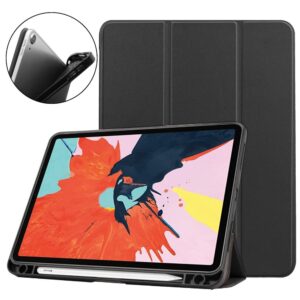 iPad Air 11" 2024/2025 & 10.9" 2022/2020 Tri-Fold Fodral med Pennfack - Svart