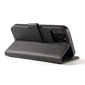 IPhone 12- 12 Pro premium plånboksfodral - Svart