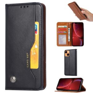Magnetic Plånboksfodral för iPhone 13 - Svart