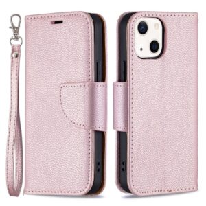 iPhone 13 Mini fodral med rem - Roséguld